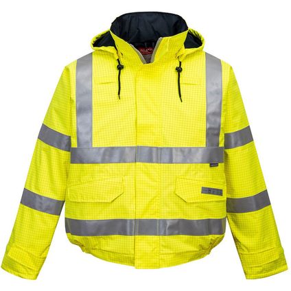 S773 - Bizflame Rain Hi-Vis FR Winter Bomber Jacket