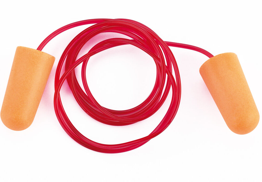 Disposable Earplug With Cord