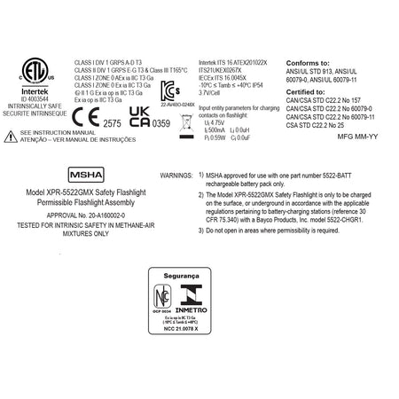 Explosion Proof Handlight (Rechageable) - Image 12