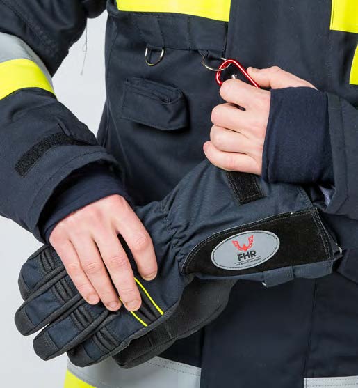 Leather Fire Gloves - Image 2